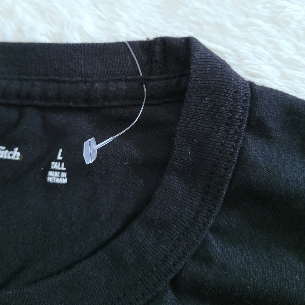 Abercrombie & Fitch Men's👨 Soft Black🖤 Tee👕 - NWOT - Picture 7 of 12
